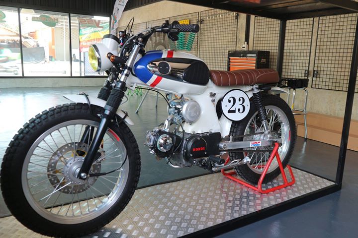 Honda S90 Scrambler Style Eng Customs Project