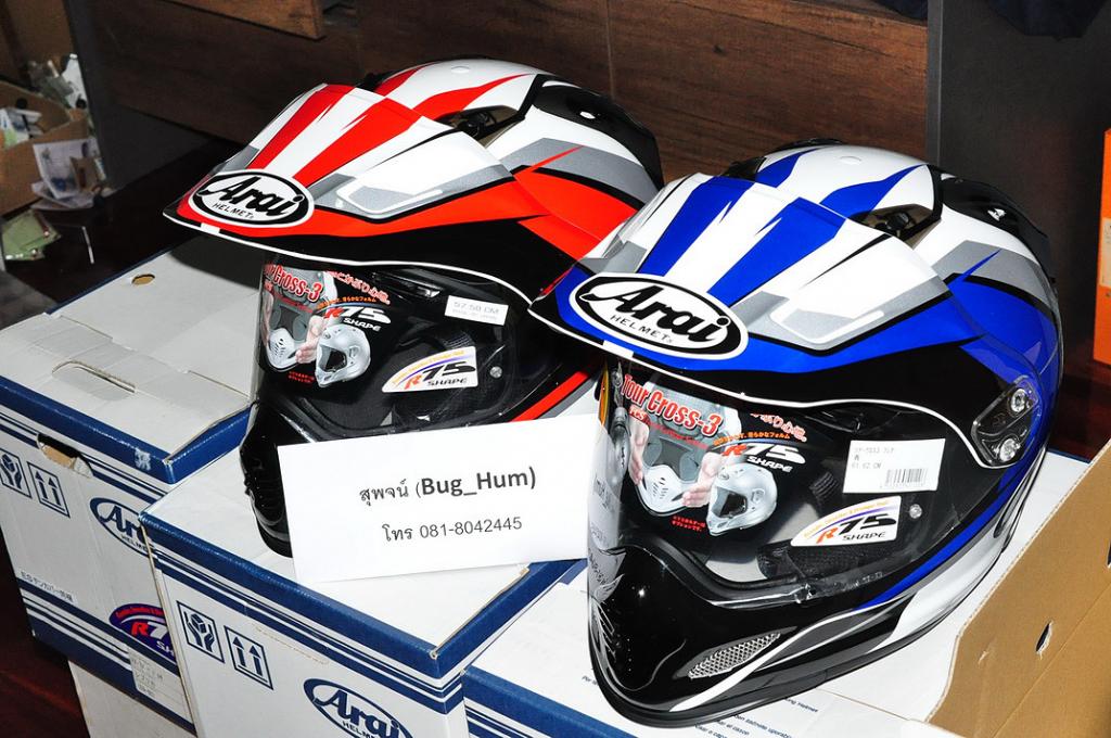 ขาย Arai Tour Cross 3 Flare Red Blue ม 3size M L Xl ขาย 17900 Ems 200บาท Bikes 4 Deal